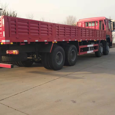 SINOTRUK HOWO 12 roda o caminhão resistente Lorry Van Load do caminhão da carga do leito 8X4