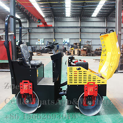 Compressor do rolo de estrada da maquinaria de construção de 6 Ton Hydraulic Vibrator Single Drum