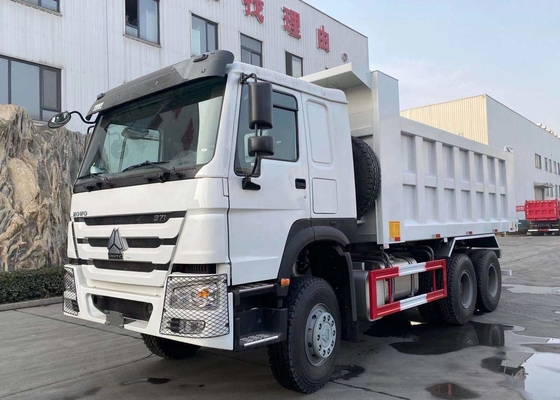 Caminhão basculante resistente do caminhão basculante da grua de Sinotruk HOWO 6X4 371HP 18cbm Hyva