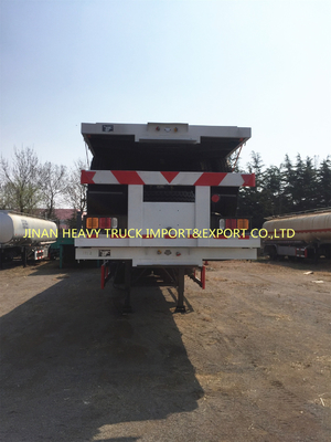 Reboque de Sinotruk três Axle Container semi para o transporte de recipiente