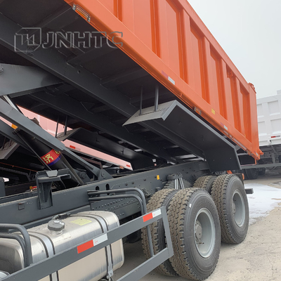 Sinotruk HOWO Euro 2 Direção à esquerda 6x4 371hp Caminhão de descarga branco Caminhão de carregamento