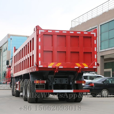 CHINA SINOTRUK 30M3 CBM 8x4 barato HOWO 371hp 12 Wheeler Dump Truck