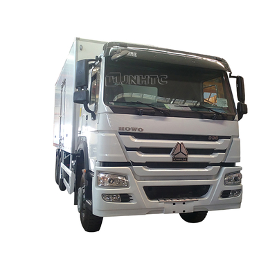 2 eixos Sino Howo 10 rodas 20 toneladas 30 cúbicos 6x4 frigorífico refrigerador Container Caminhão congelador