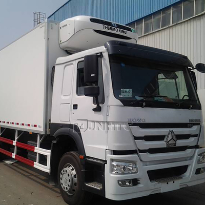 2 eixos Sino Howo 10 rodas 20 toneladas 30 cúbicos 6x4 frigorífico refrigerador Container Caminhão congelador