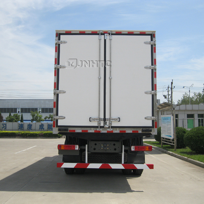 2 eixos Sino Howo 10 rodas 20 toneladas 30 cúbicos 6x4 frigorífico refrigerador Container Caminhão congelador