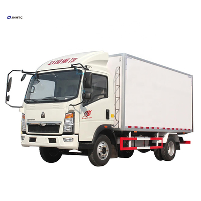 Mini 4x2 6 rodas 10ton HOWO Light refrigerado caixa de caminhão com refrigerador transportador