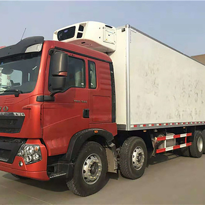 Sinotruk HOWO 45cbm congelador frigorífico 8x4 camião refrigerado camião pesado de 20 toneladas