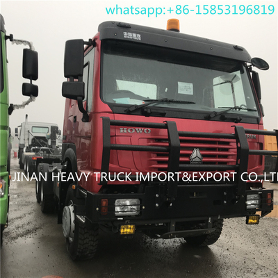 Movimentação completa 6x6 da roda de SINOTRUK Howo principal - caminhão do motor para Muddy Road