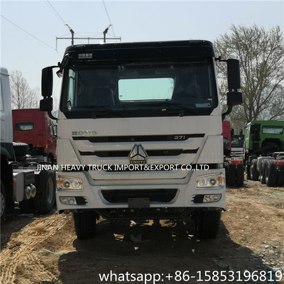 6 eixos dobro principais 4x2 380hp do trator do howo da carga das rodas