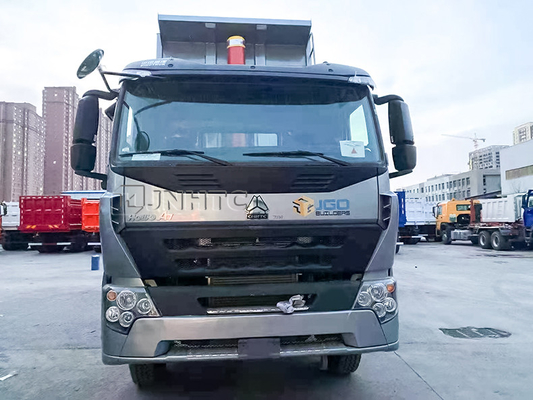 12 descarga Tipper Truck 420hp da roda HOWO A7 em Filipinas