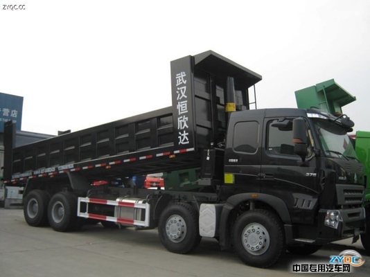 12 descarga Tipper Truck 420hp da roda HOWO A7 em Filipinas