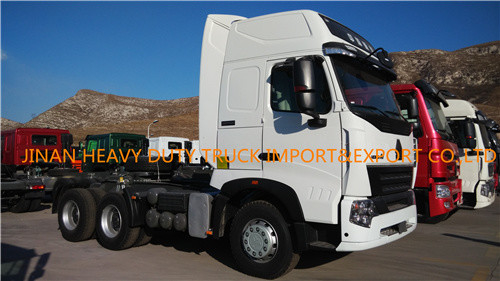 10 caminhões 371hp 420hp do trator de Wheeler Sinotruck HOWO A7 6x4