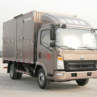 Dever 4x2 de Van Cargo Box Truck Light da entrega de SINOTRUK HOWO