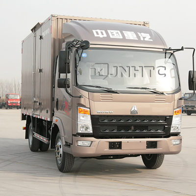 Dever 4x2 de Van Cargo Box Truck Light da entrega de SINOTRUK HOWO
