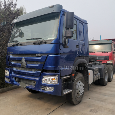 Cabeça do trator de Sinotruk HOWO principal - caminhão Euro2 6X4 371hp do motor