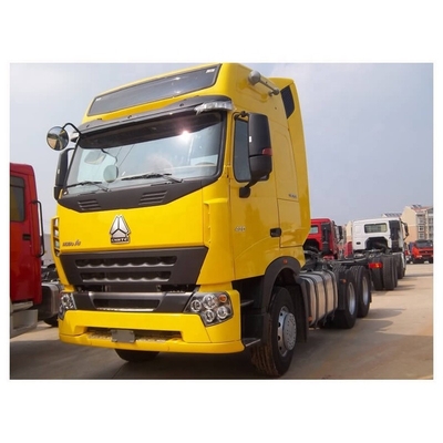 Caminhão 420hp do trator de Howo Sinotruk 6x4 da mola de lâmina