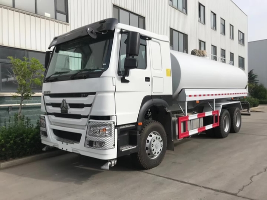 Caminhão 20 Cbm do transporte da água potável do petroleiro de HOWO para o canteiro de obras
