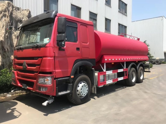 Caminhão 20 Cbm do transporte da água potável do petroleiro de HOWO para o canteiro de obras