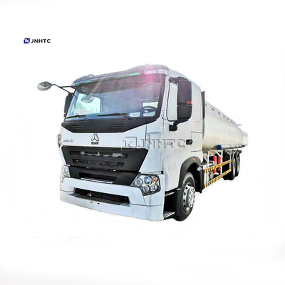 Caminhão de depósito de gasolina Euro2 do óleo de Sinotruk HOWO A7 371hp Euro3 25000L 6x4
