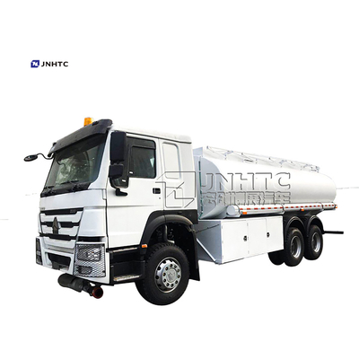Reboque Euro2 Euro3 25000L 6x4 do petroleiro do combustível de óleo de Sinotruk HOWO 371hp