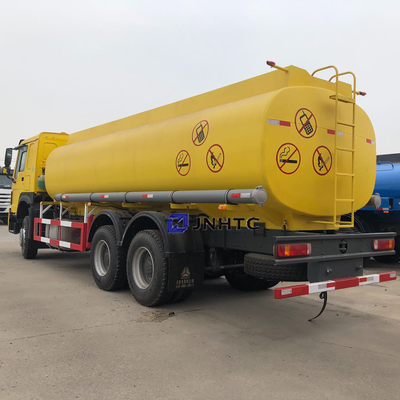 Reboque Euro2 Euro3 25000L 6x4 do petroleiro do combustível de óleo de Sinotruk HOWO 371hp