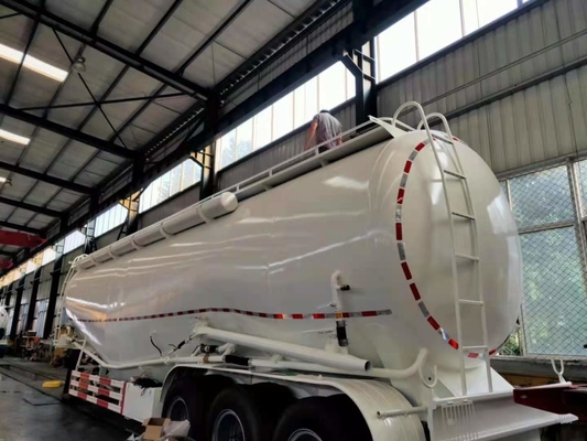 De Liangshan 30000l-60000l do combustível do petroleiro reboque de alumínio semi