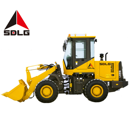 Carregador de 1,8 toneladas Lg918 da roda da cubeta 1cbm de Sdlg para a areia que carrega e que descarrega