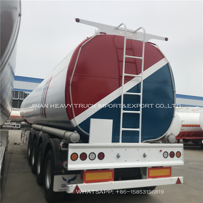 De 3 reboques resistentes dos eixos semi de óleo diesel de armazenamento do depósito de gasolina reboque líquido semi