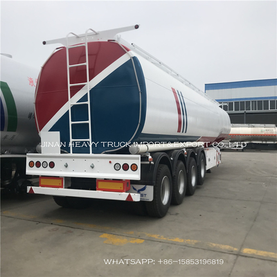 De 3 reboques resistentes dos eixos semi de óleo diesel de armazenamento do depósito de gasolina reboque líquido semi