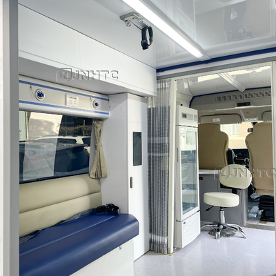 Vacinação móvel médica Van Ambulance Car da emergência Euro5