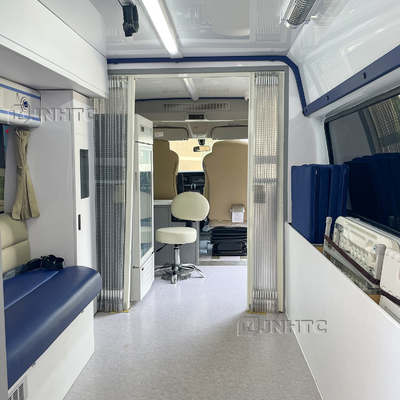 Vacinação móvel médica Van Ambulance Car da emergência Euro5