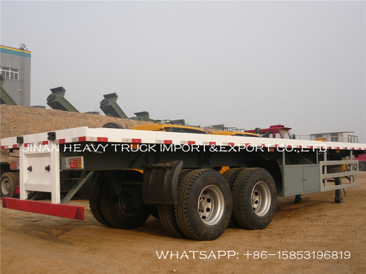2 do eixo 13/16 de Ton Heavy Duty Semi Trailers Fuwa do recipiente reboque 40ft semi