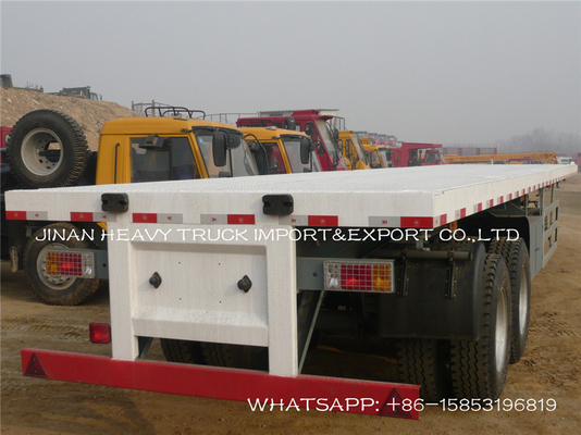 2 do eixo 13/16 de Ton Heavy Duty Semi Trailers Fuwa do recipiente reboque 40ft semi