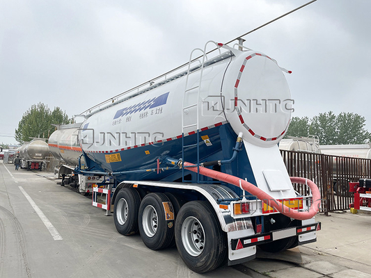 Portador de volume 50 CBM do cimento de 3 Axle Heavy Duty Semi Trailers
