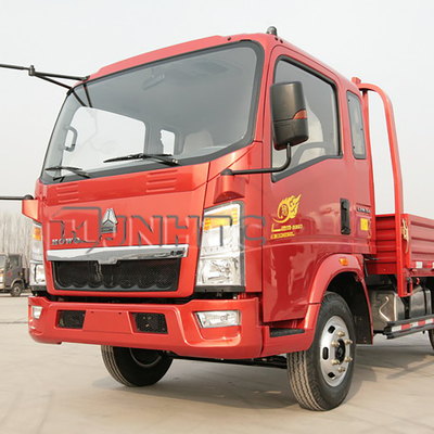 O anúncio publicitário do dever da luz de SINOTRUK HOWO 4x2 transporta 5 de 3 toneladas de 2 toneladas Ton Flatbed Truck