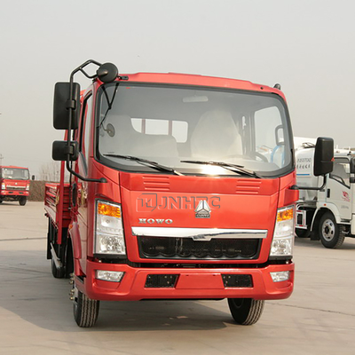 O anúncio publicitário do dever da luz de SINOTRUK HOWO 4x2 transporta 5 de 3 toneladas de 2 toneladas Ton Flatbed Truck