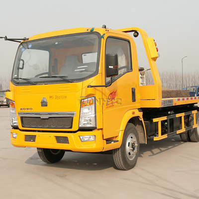 Sinotruk HOWO novo/usou 3 toneladas de Wrecker Tow Road Block Removal Truck de 4x2