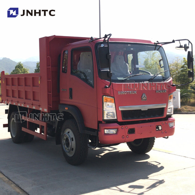 Caminhão basculante de 10 toneladas 4x2 290hp Tipper Dumper Truck de 6 rodas de Sinotruk Homan Euro2