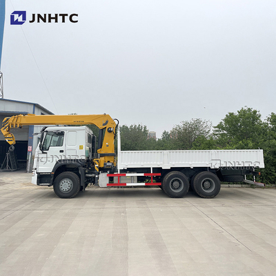 O caminhão telescópico de Sinotruk Howo 6x4 10 montou o guindaste de Crane Straight Arm Cargo Truck