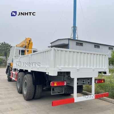 O caminhão telescópico de Sinotruk Howo 6x4 10 montou o guindaste de Crane Straight Arm Cargo Truck