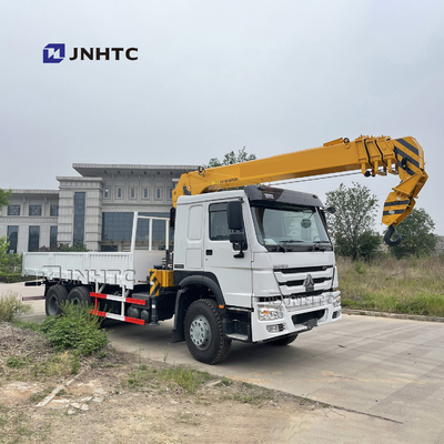 O caminhão telescópico de Sinotruk Howo 6x4 10 montou o guindaste de Crane Straight Arm Cargo Truck