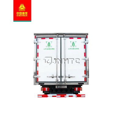 Os pneumáticos de Sinotruk HOWO 6 refrigeram a corrente refrigeraram o dever da luz de Van Transport Truck Fresh Food