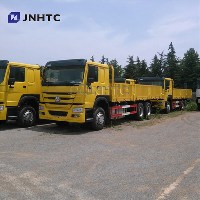 caminhão pesado da carga do leito de 6X4 371HP com Sidewall