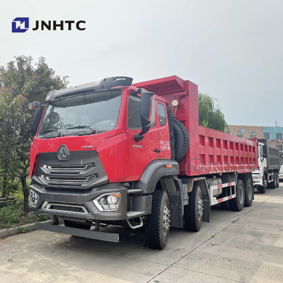 Rodas resistentes Euro2 380hp do corpo 12 da carga do caminhão basculante de Sinotruk HOHAN 8x4 9.3m