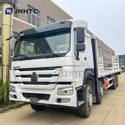Caminhão da carga de HOWO para o reboque do leito do transporte da maquinaria de construção de Eacavator