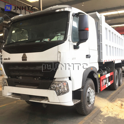 Transporte do cascalho da areia de SINOTRUK HOWO T7 10 Wheeler Dump Truck For Construction