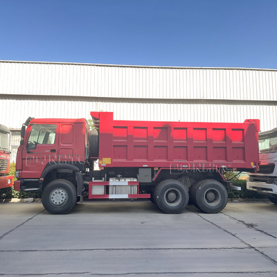 HOWO 6x4 dez roda o caminhão basculante resistente 371hp 18 de 30 toneladas cúbicos