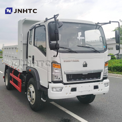 Toneladas 10 do descarregador 4x2 8 Ton Dump Tipper Truck da roda de Sinotruk Homan Euro2 6