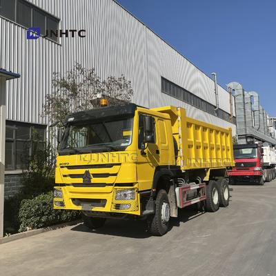 Carga resistente cúbica do auto do caminhão basculante 10 de HOWO Euro2 6x4 20
