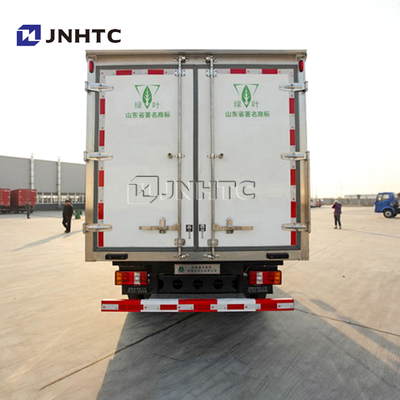 Congelador comercial Van do caminhão da caixa do refrigerador dos caminhões do dever da luz de HOWO 4X2 8000kg